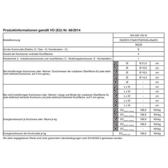 Blitzangebot 🎉 Amica SHI 905 100 W Elektro-Standherde - Weiß ⭐ 4 Blitzangebot 🎉 Amica SHI 905 100 W Elektro-Standherde - Weiß ⭐ – Bild 4