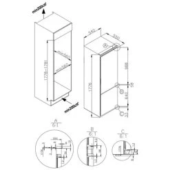 Blitzangebot 🔥 Amica - EKGCS 387 950 - Einbau-Kühl-Gefrierkombination - NoFrost - Schlepptürtechnik ✔️ -Amica Verkäufe 2022 unnamed file 847