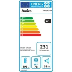 Blitzangebot 🔥 Amica - EKGCS 387 950 - Einbau-Kühl-Gefrierkombination - NoFrost - Schlepptürtechnik ✔️ -Amica Verkäufe 2022 unnamed file 850