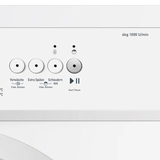 Großhandel ✨ Amica WA 461 015 Waschmaschine 6kg Frontlader 🔥 5 Großhandel ✨ Amica WA 461 015 Waschmaschine 6kg Frontlader 🔥 – Bild 5