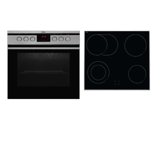 Besorgen 👏 Amica EHC 12761 E - Keramik - 4 Zone(n) - Glaskeramik - Schwarz - 1700 W - Drehregler 🧨 2 Besorgen 👏 Amica EHC 12761 E - Keramik - 4 Zone(n) - Glaskeramik - Schwarz - 1700 W - Drehregler 🧨 – Bild 2