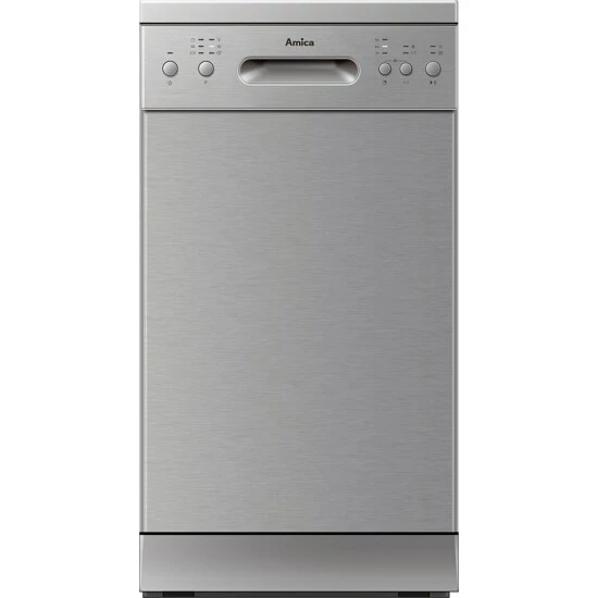 Schlussverkauf 😀 Amica GSP 14844 E, Stand-Geschirrspüler, 45 Cm, Edelstahlfront, 10 Maßgedecke, 6 Spülprogramme, 5 Temperaturen, 🎁 1 Schlussverkauf 😀 Amica GSP 14844 E, Stand-Geschirrspüler, 45 Cm, Edelstahlfront, 10 Maßgedecke, 6 Spülprogramme, 5 Temperaturen, 🎁