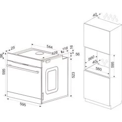 Bestes Angebot 💯 Amica EBX 944 600 E, Einbaubackofen, X-type Design, Edelstahl, 77 L XXL-Großraumbackofen, OpenUp Türöffnung, Energieeffizienzklasse A+ ✔️ -Amica Verkäufe 2022 unnamed file 955