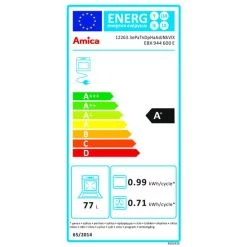Bestes Angebot 💯 Amica EBX 944 600 E, Einbaubackofen, X-type Design, Edelstahl, 77 L XXL-Großraumbackofen, OpenUp Türöffnung, Energieeffizienzklasse A+ ✔️ -Amica Verkäufe 2022 unnamed file 956